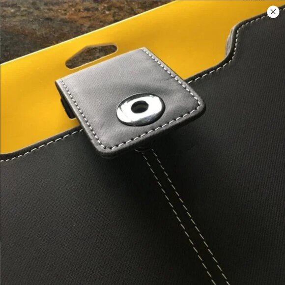 Targus Black Twill Laptop Sleeve For 15" MacBook Pro and Ultrabook NWT - Picture 3 of 13